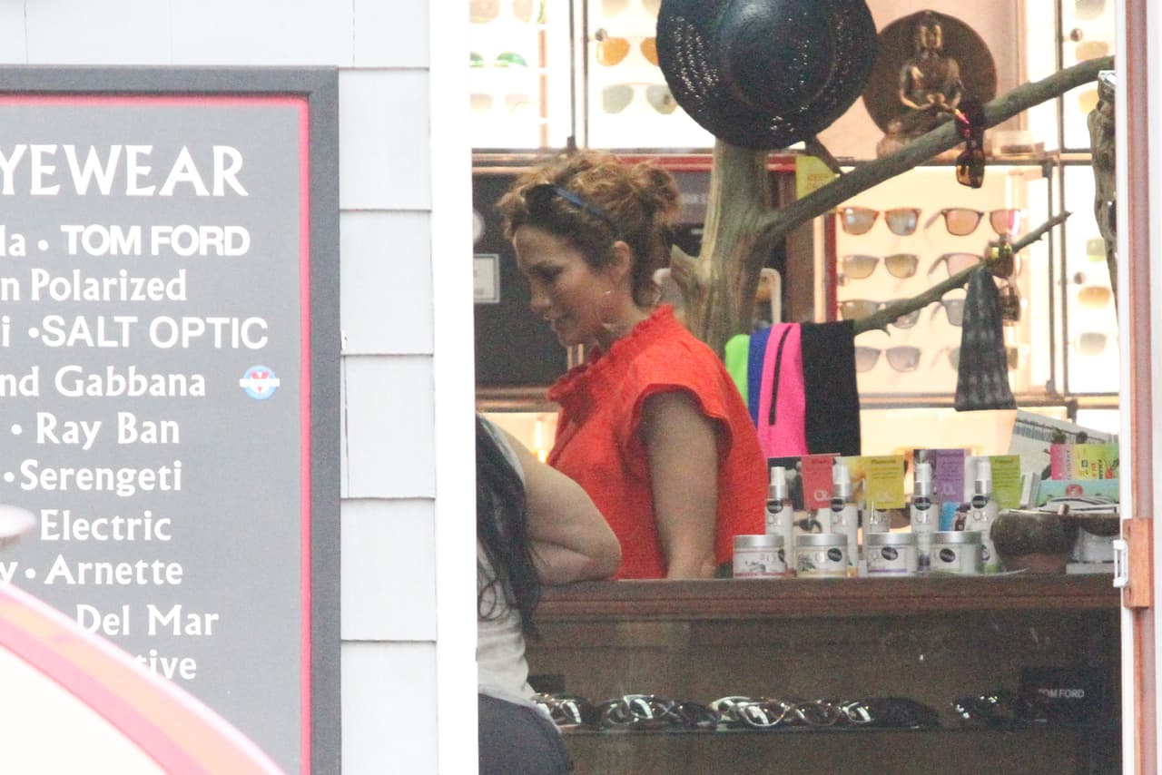 La 'diva del Bronx' se veía muy feliz.