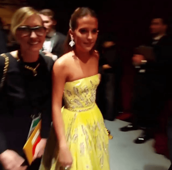 La hermosa actriz indicó que sin la ayuda de Eddie Redmine, nunca lo hubiera logrado.