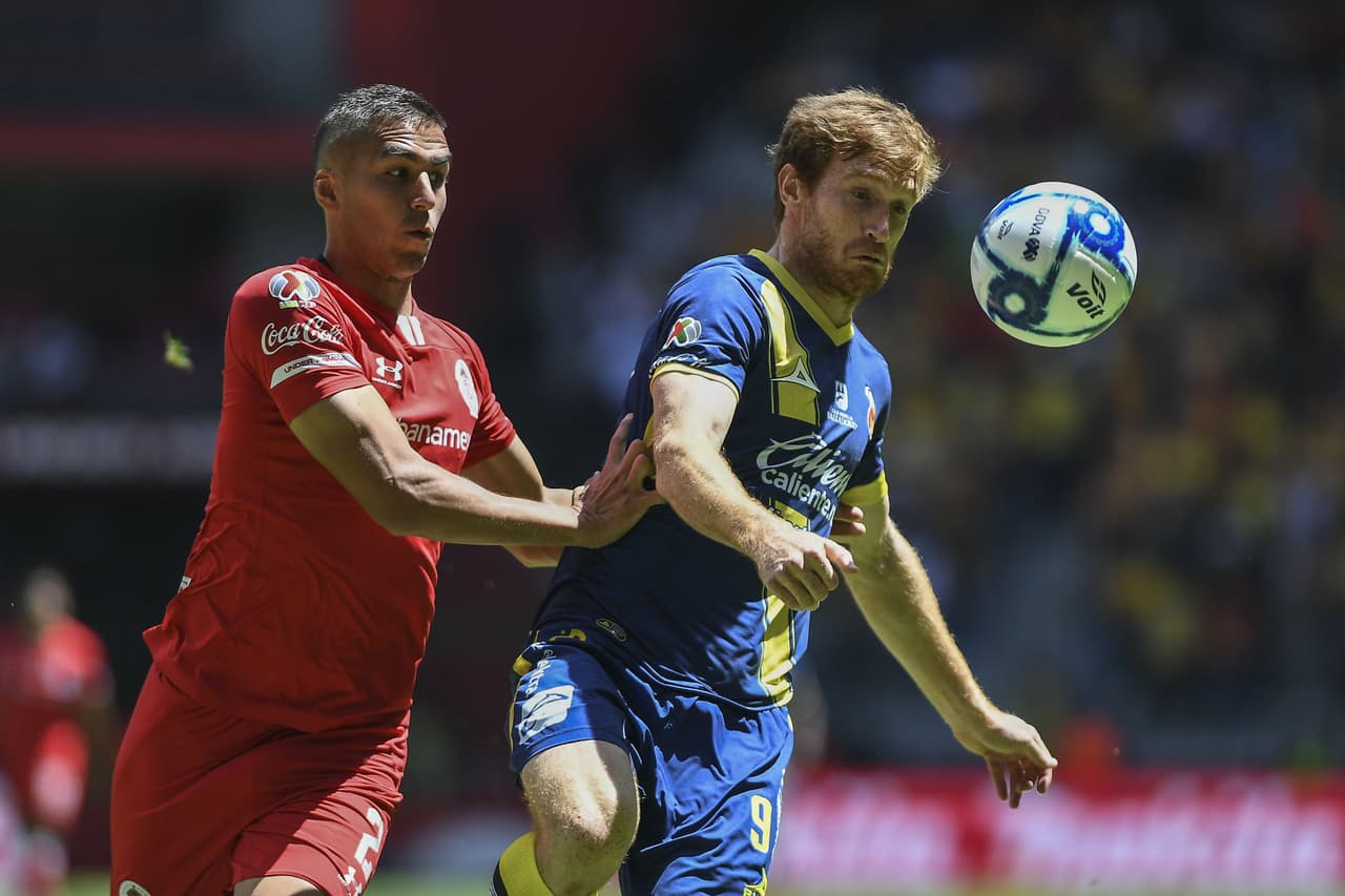 Aristeguieta sufre la marca de la defensiva toluqueña.