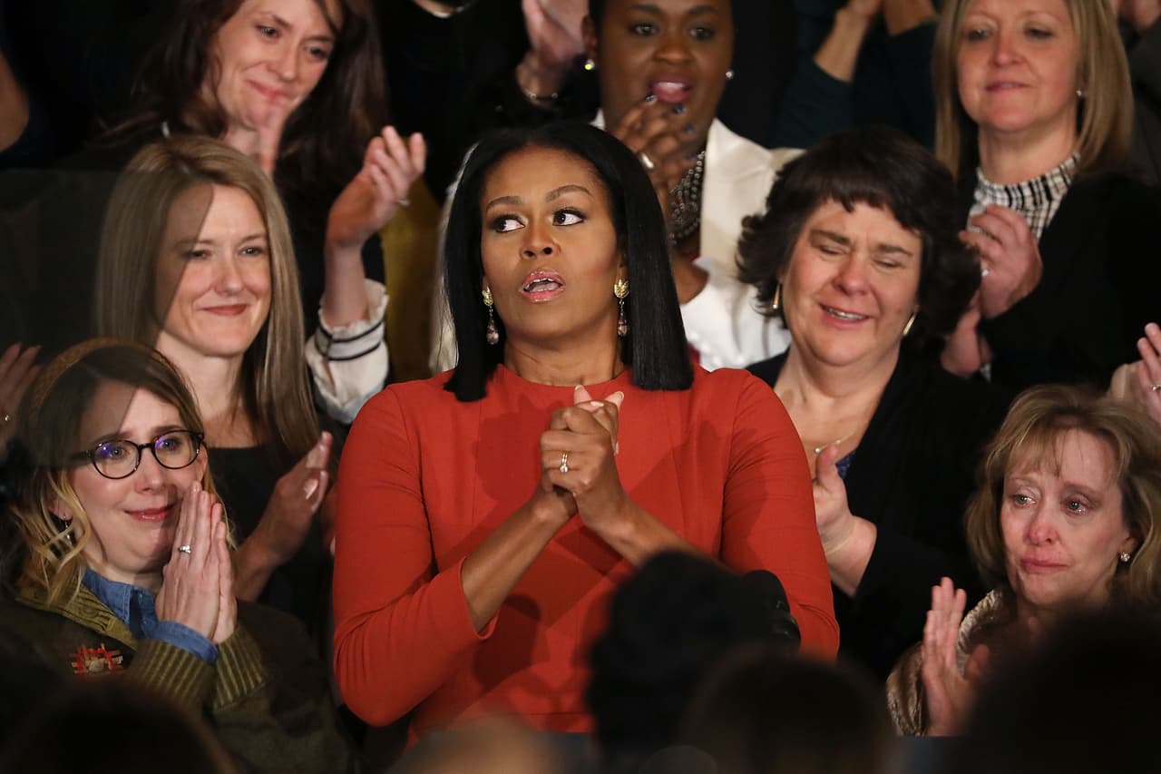 Michelle Obama último discurso