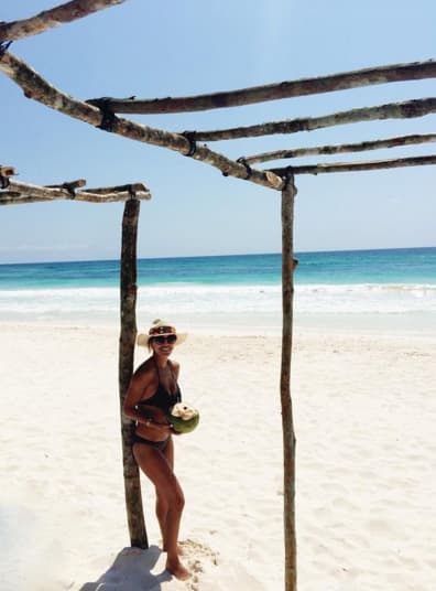 ¡Paraíso tropical! Un saludo desde Tulum, México.