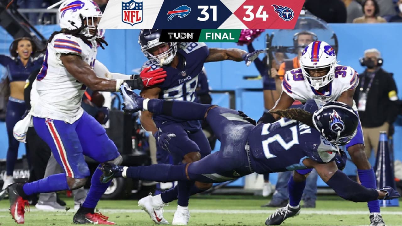 Derrick Henry, la fórmula de los Titans para frenar a Buffalo