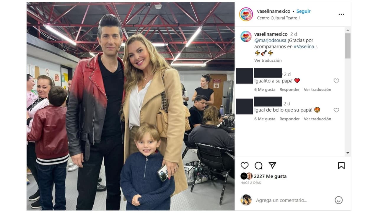 Así luce Matías, hijo de Marjorie de Sousa y Julián Gil.