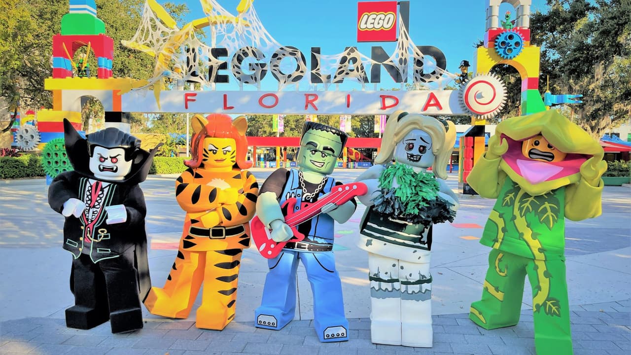 🧛 Diversión familiar segura con shows y actividades temáticas en Legoland Florida Resort.
