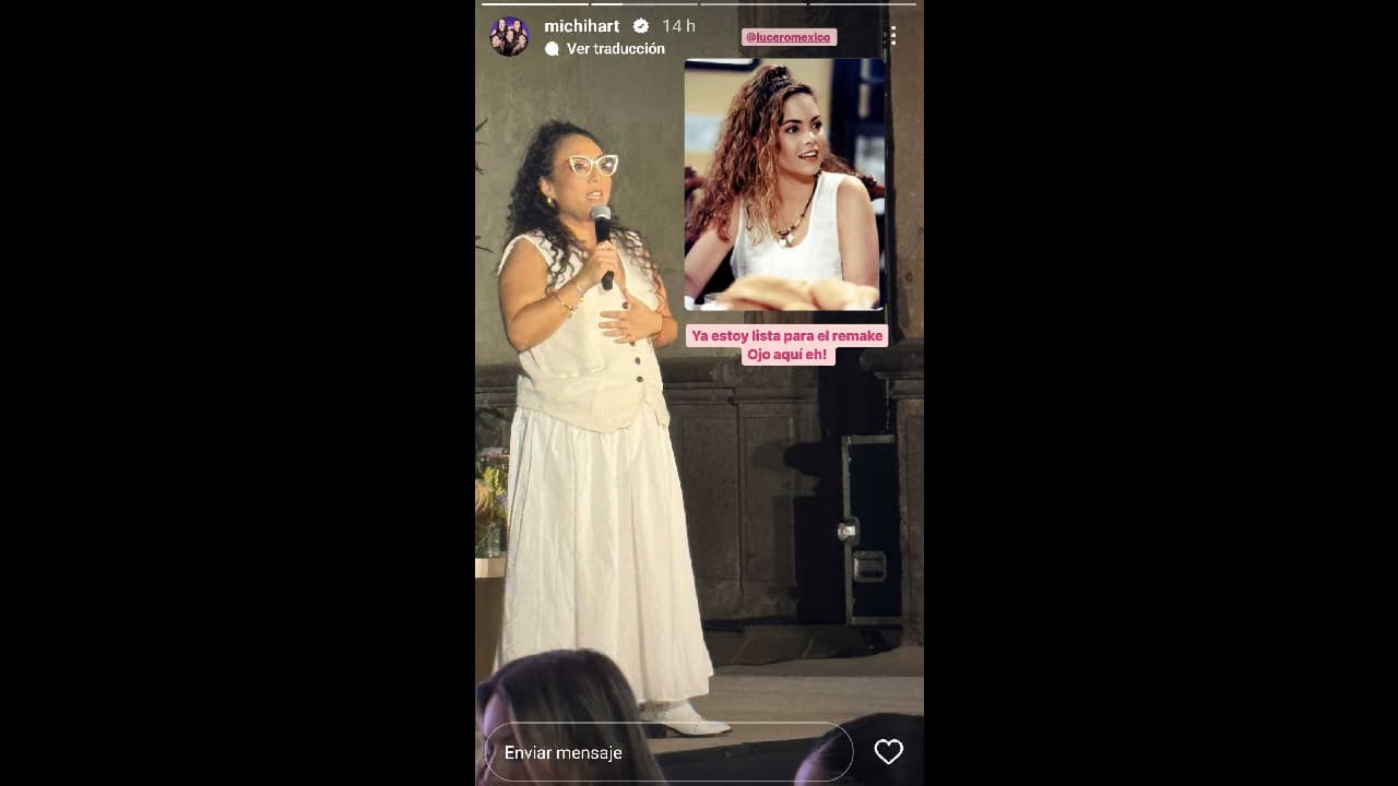 Michelle Rodríguez aparece luciendo idéntica a Lucero en foto