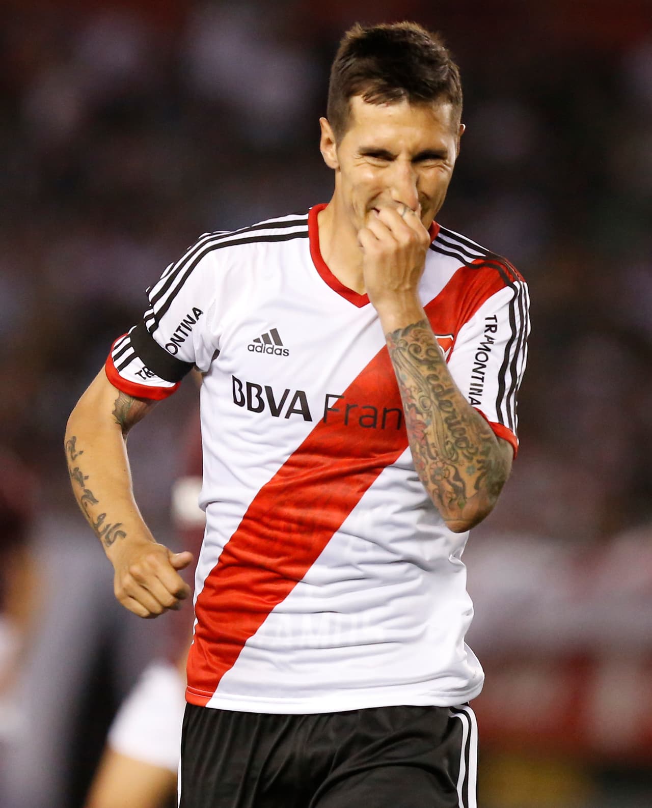 Jonathan Fabbro jugó en River Plate cuando estaban en la 'B'. Y descendió con Jaguares este torneo.