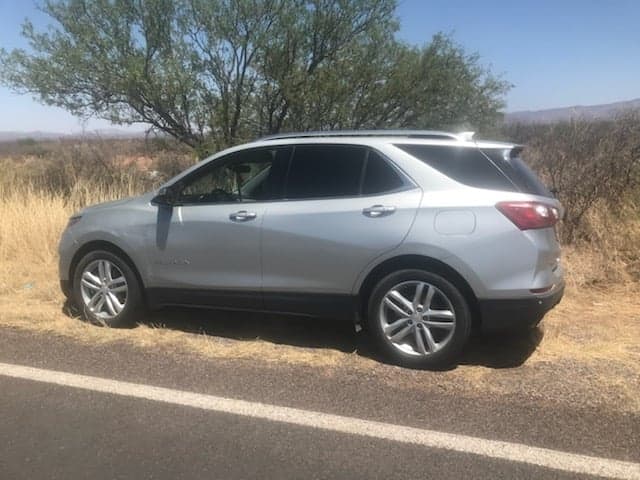 El viernes 29 de abril de 2022, aproximadamente a la 1:00 p m., oficiales del condado Cochise realizaron una parada de tráfico en un Chevy Equinox 2018 en el área de South Moson Road y East Thompson Lane en Hereford.