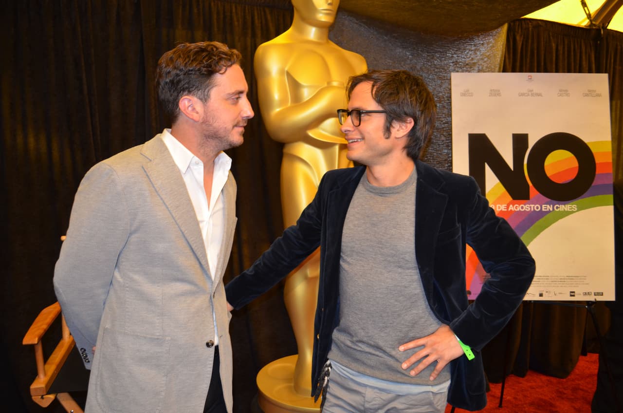 Donde protagonizó la película chilena "No", del director Pablo Larraín.