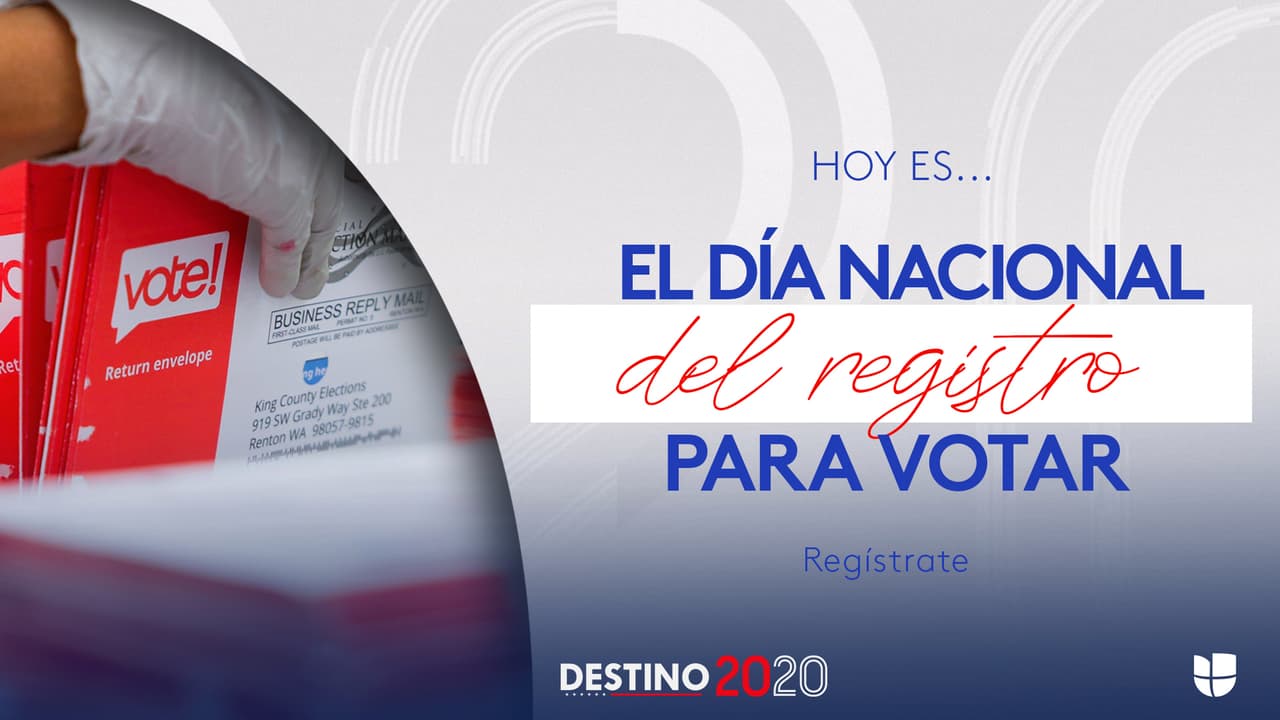 ¿Ya te registraste?, que no se te pase: hoy es el Día Nacional del Registro para Votar