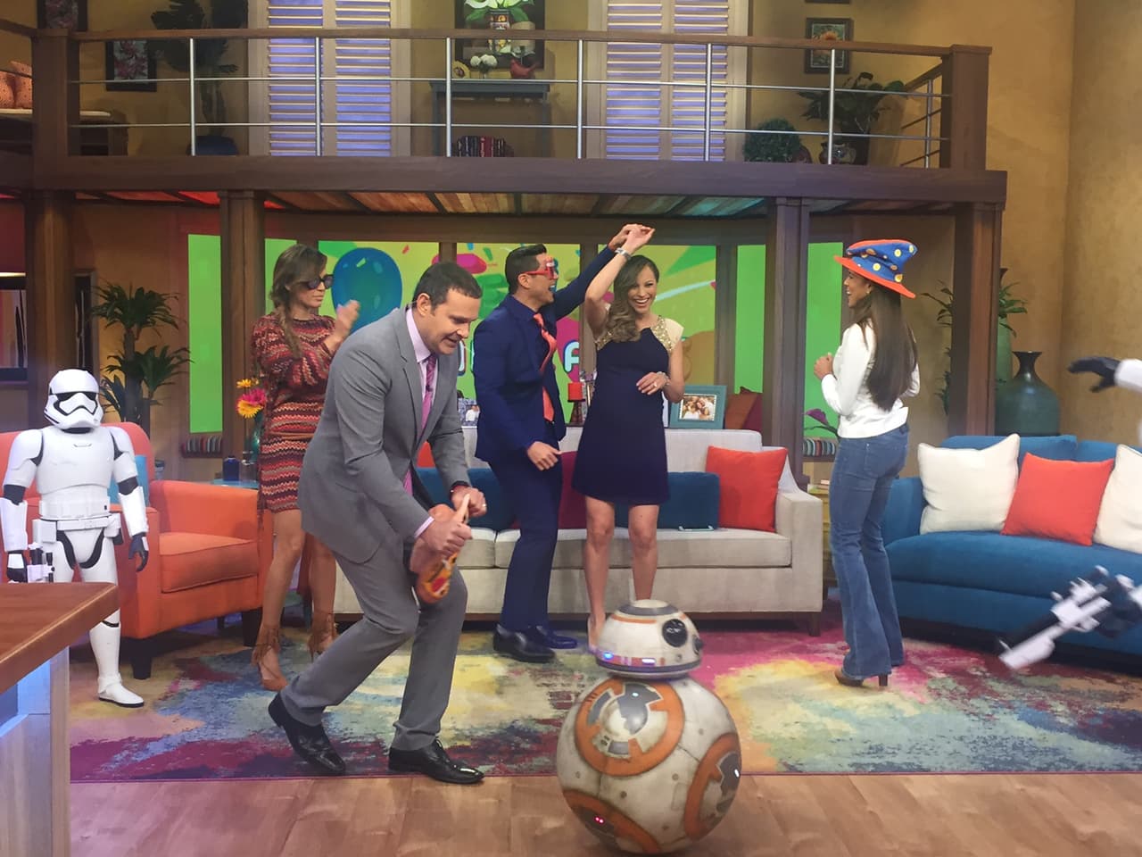 Nada como ver a Satcha feliz y rodeada del cariño de sus compañeros de Despierta.