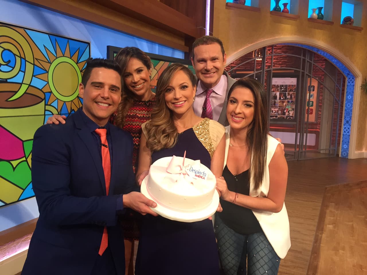 Abril 5, 2016: Consintiendo a esta mamita en el día de su cumpleaños.