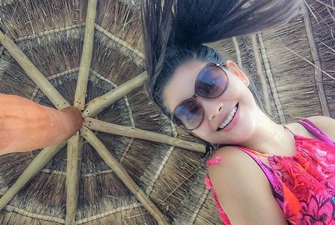 Ana Patricia está feliz en sus primeras vacaciones con su princesa Giulietta.