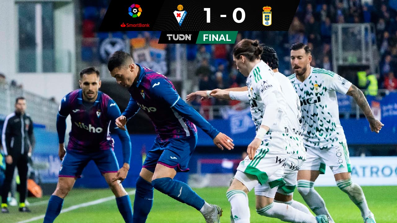 Con Marcelo Flores como titular, Oviedo cae ante el líder Eibar