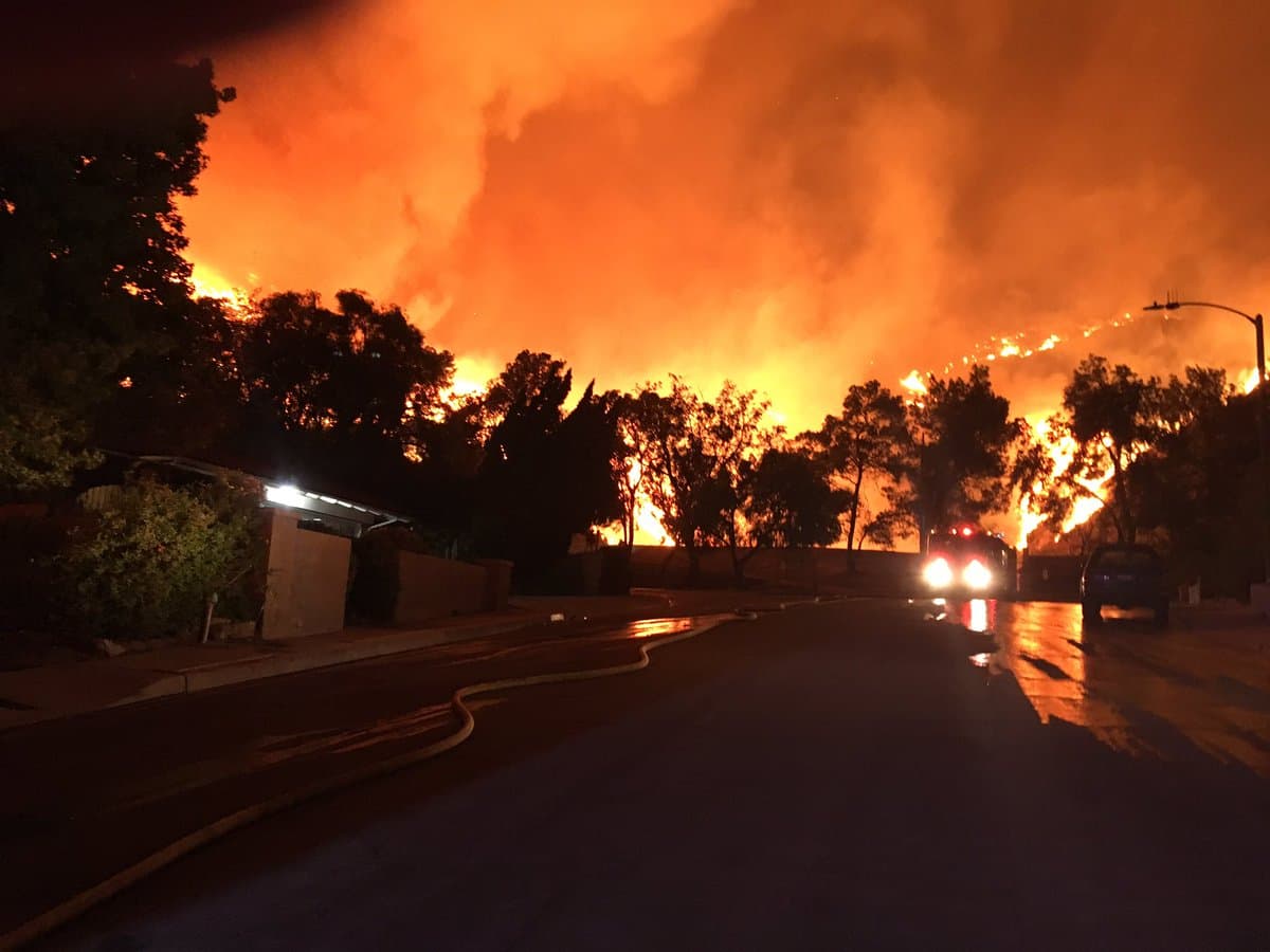 El 'infierno' al final de la calle.