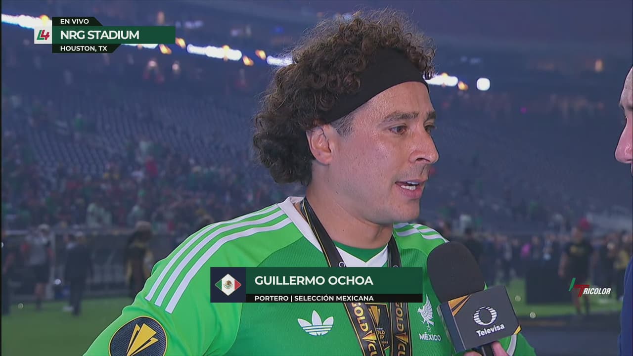 Guillermo Ochoa hace un balance de seis Copas Oro en su carrera