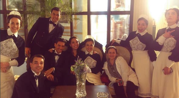 ¡Esta es parte de la servidumbre de "El Hotel de los Secretos".