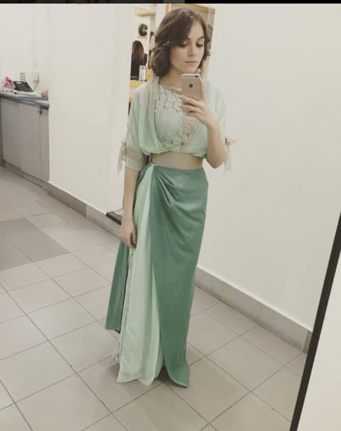 A Sofía Castro le gusta el vestuario, aunque confesó que no es nada fácil usarlo.