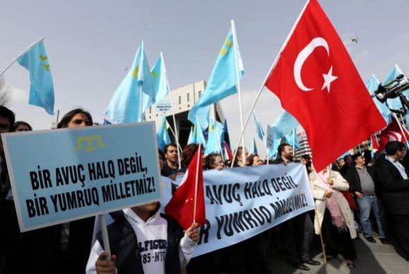 Las protestas también llegaron de naciones como Turquía.
