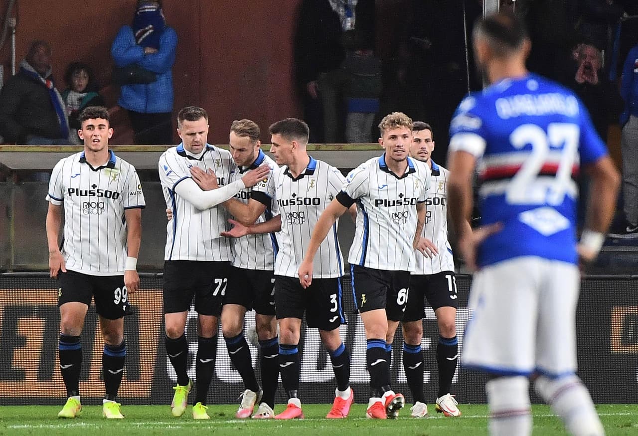 Atalanta derrota a la Sampdoria 3-1, con anotaciones de Kristoffer Askildsen (gol en contra), Duván Zapata y Josip Ilicic, mientras que el único tanto por parte de la Samp fue de Francesco Caputo en la fecha 10 de la Serie A.