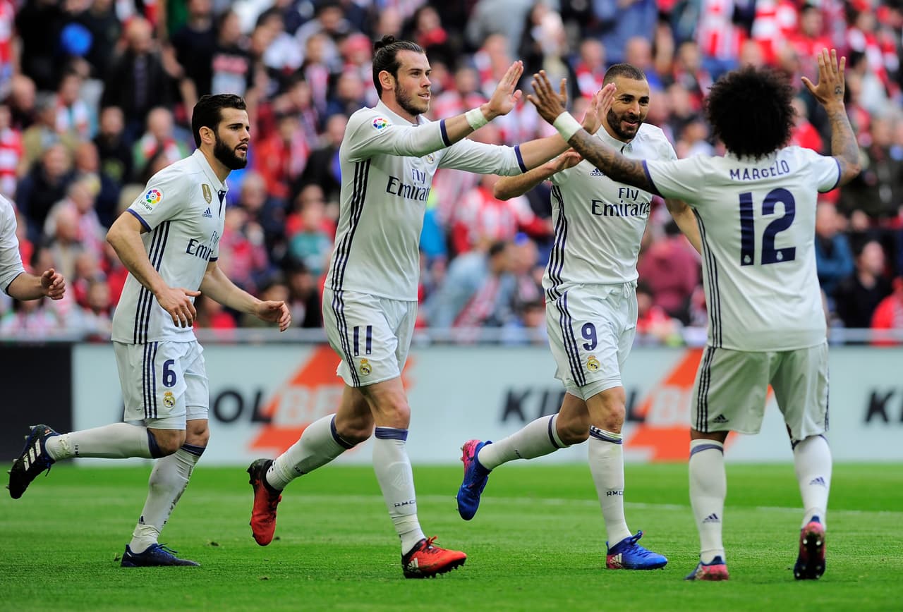 El Real Madrid asaltó 1-2 el fortín de San Mamés, donde el Athletic de Bilbao encadenaba 19 partidos sin perder con 16 victorias en ellos, y fortaleció el liderato de La Liga.