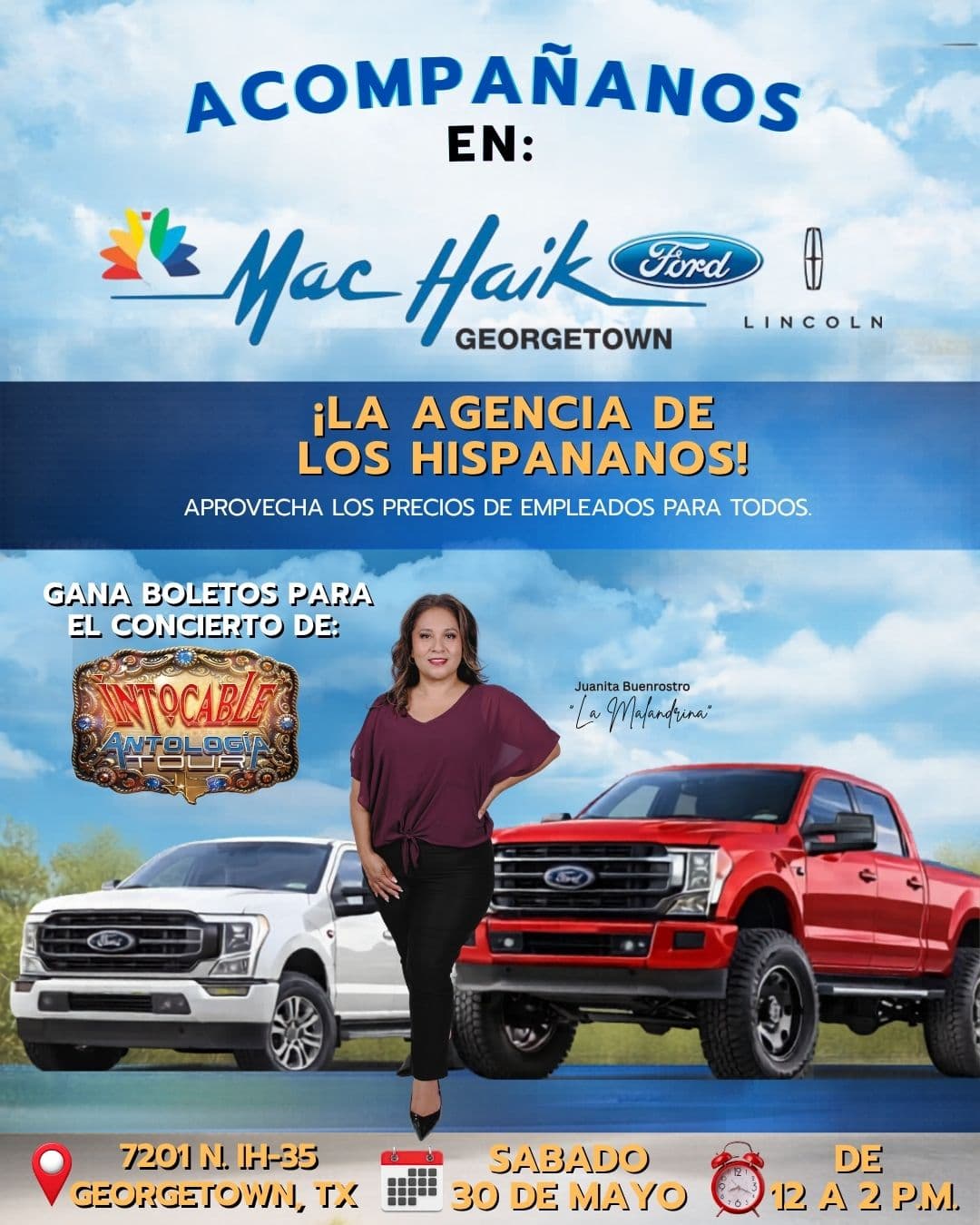 🚘🎉 ¡Este sábado te esperamos en Georgetown! 🎶🔥