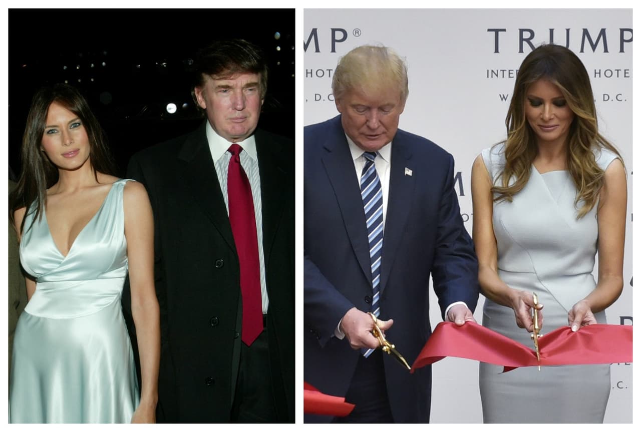Acorde con un estilo más clásico, conservador y aliñado, uno que además hace mejor concordancia con sus 46 años, Melania Trump ha dejado atrás los mini vestidos y ha implementado e largo Chanel ese que justo corta la falda a media rodilla.