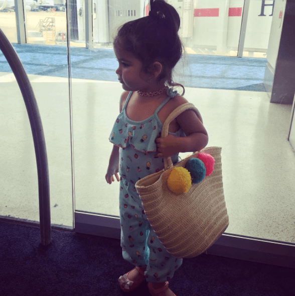 A sus dos años de edad, Giulietta se ha robado el corazón de todos los que la conocen.