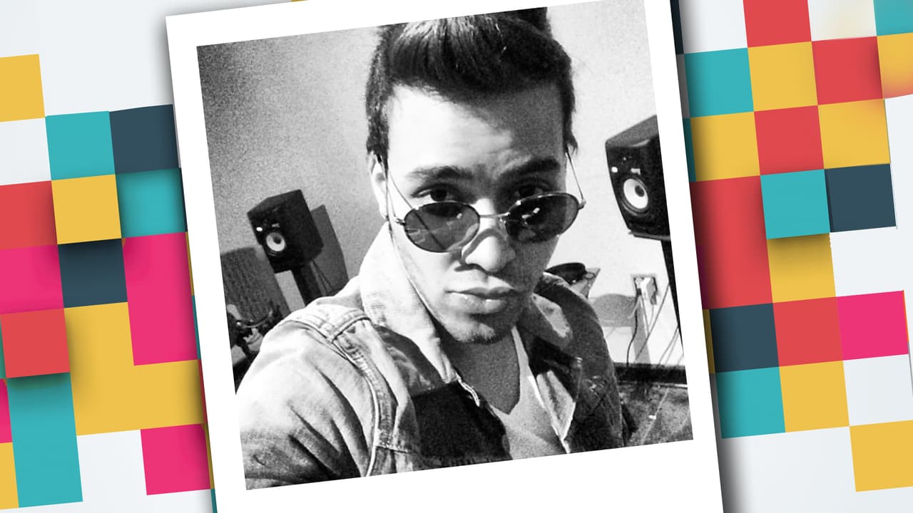 He's a looker and he knows it.