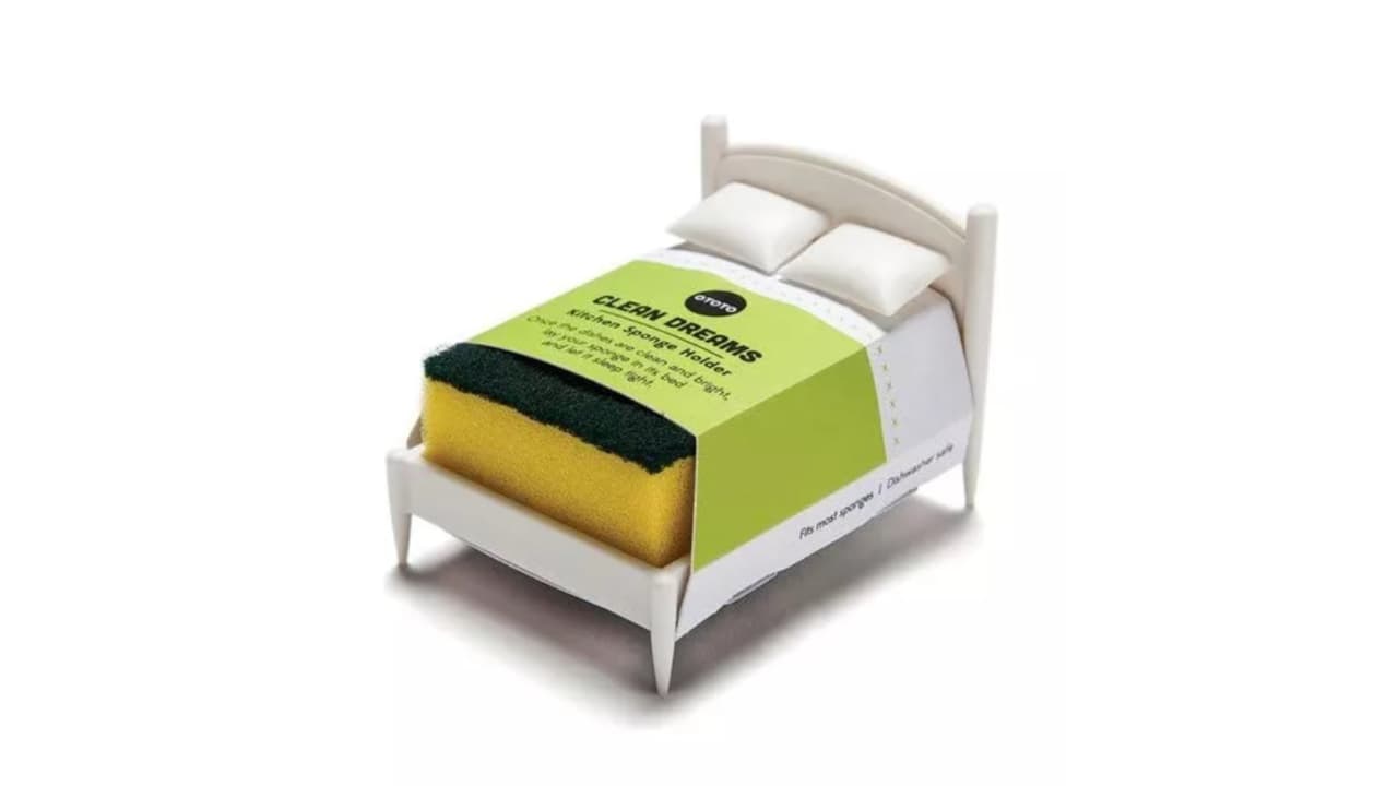 Camita para esponja de trastes.