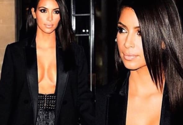 Y ahora viste más sobria y con clase.