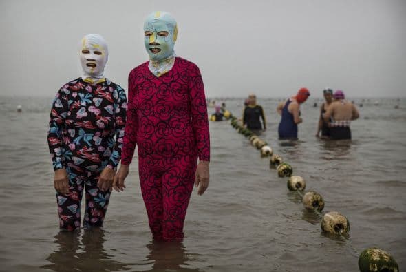 La mujer asíatica hará lo que sea con tal de mantener un tono de piel de porcelana.