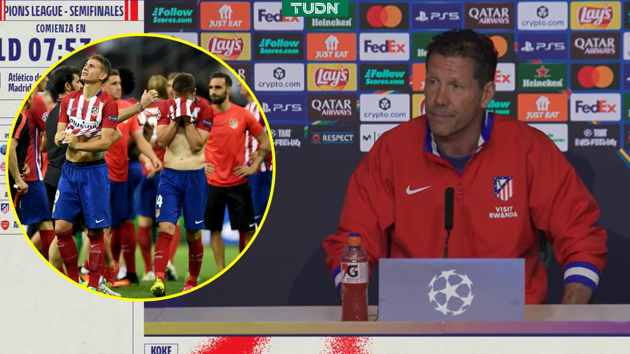 ¿La Champions le debe algo al Atlético? Dura respuesta del 'Cholo' Simeone