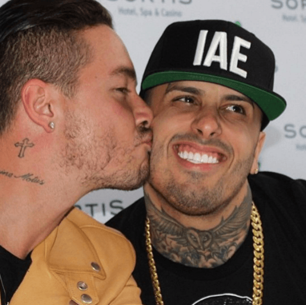 Esta semana también fue cumpleaños de uno de sus mejores amigos, Nicky Jam.