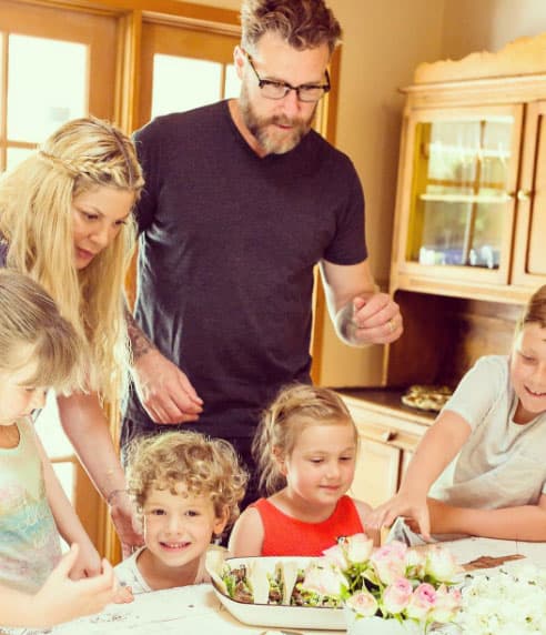 También es muy activa en redes sociales, donde comparte bellas fotos con toda su familia.