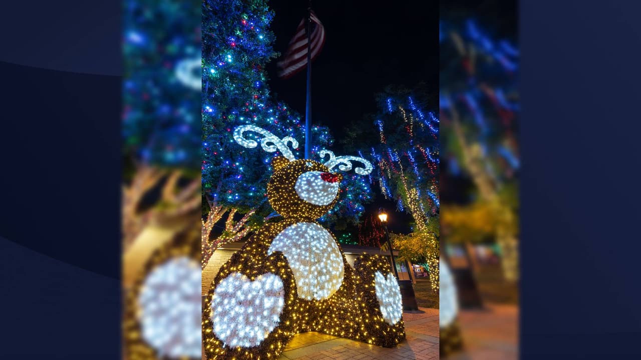 Las luces estarán encendidas desde las 5 pm hasta las 10 pm hasta el 9 de enero del 2021.
<br>