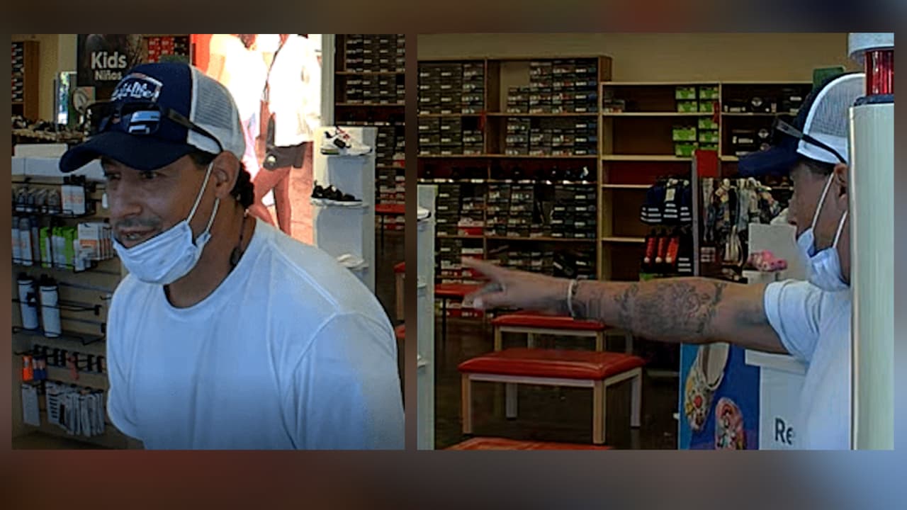 Buscan a un hombre por amenazar a un empleado de una tienda para robarle