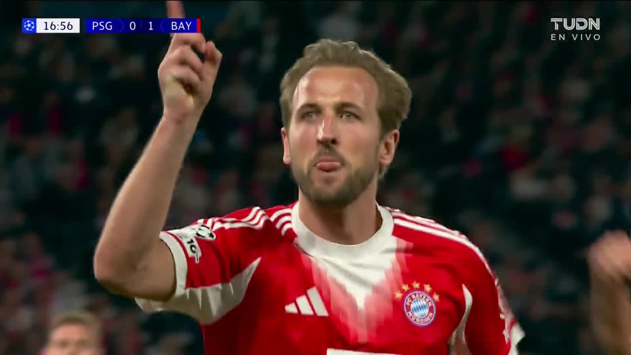¡Gol del Bayern! Harry Kane desde el punto penal abre el marcador