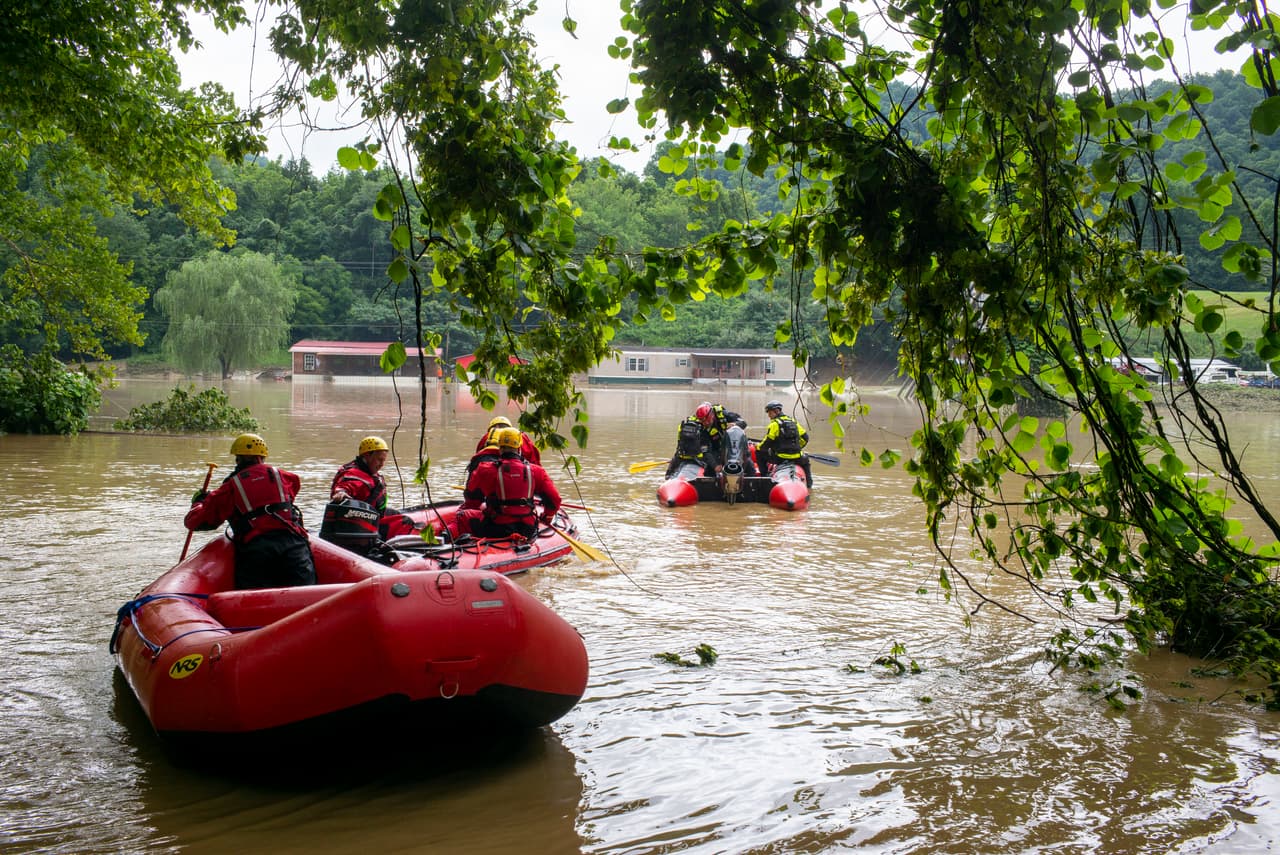 “El agua se los arrebató”: cuatro hermanitos mueren por las inundaciones en Kentucky
