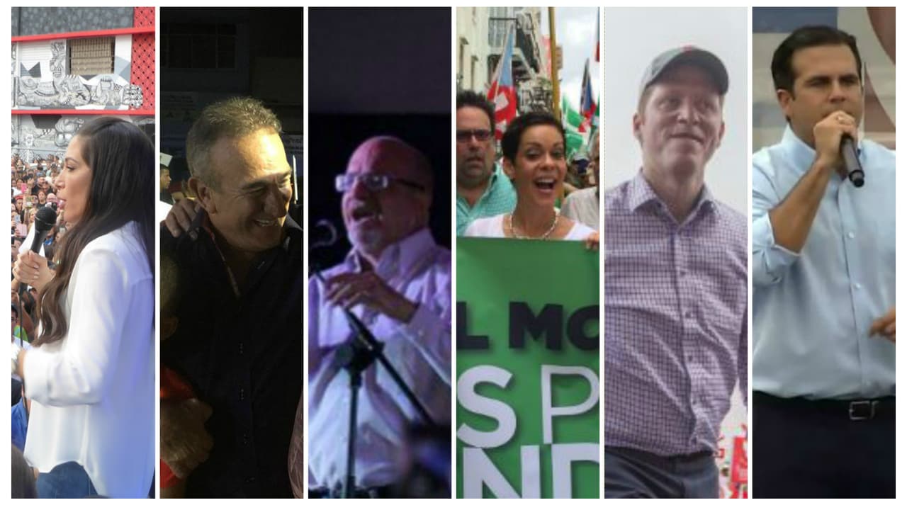Candidatos a la Gobernación celebran sus cierre de campañas
