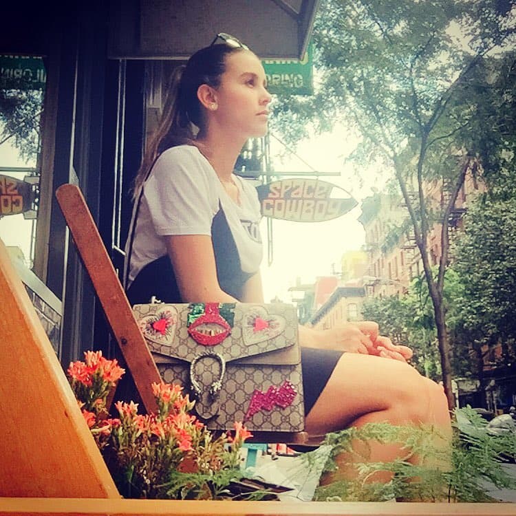 Desde Nueva York, Paulina Goto nos sorprendió con esta postal.