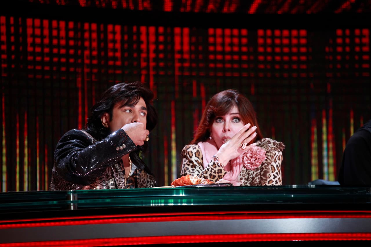 Un tremendo festín fue el que vivieron los jueces de Pequeños Gigantes.