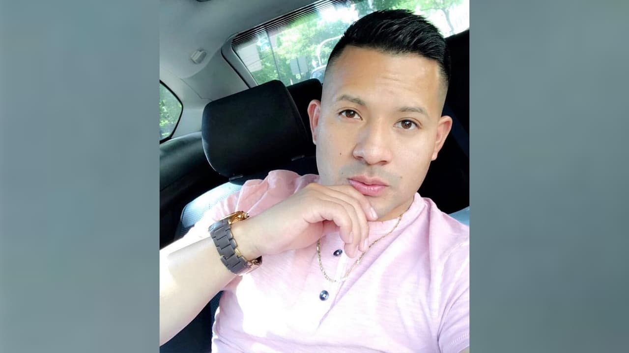 Milton Pillacela fue sorprendido a tiros cuando estaba detenido en una luz en rojo, mientras daba servicio como conductor de una app de viajes compartidos.