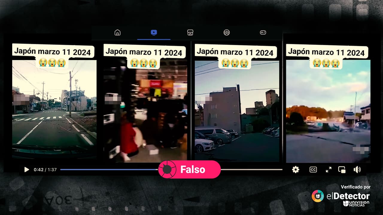 Es falso que ocurrió un gran sismo el 11 de marzo de 2024 en Japón 