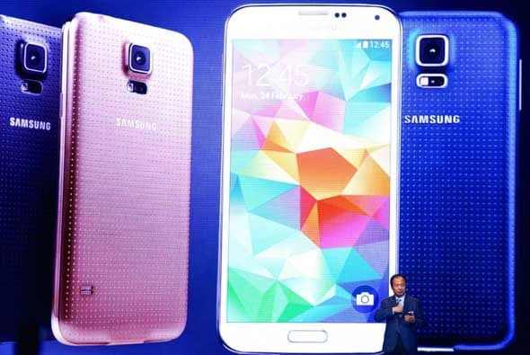Samsung lanzó el nuevo Galaxy S5