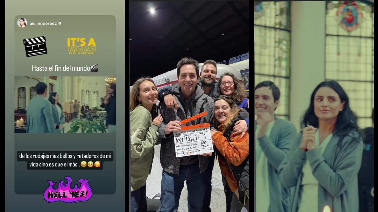 Mauricio Ochmann y Aislinn Derbez intercambian amorosos mensajes en redes sociales.