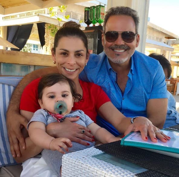 Michael Víctor es el primogénito de la bella
<b><a href="http://www.univision.com/temas/lourdes-stephen" target="_blank">Lourdes Stephen</a></b> y Michael Puchades.