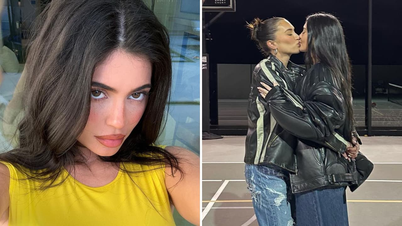 Kylie Jenner responde a rumores de que tiene un romance lésbico: "Nos gusta besarnos"