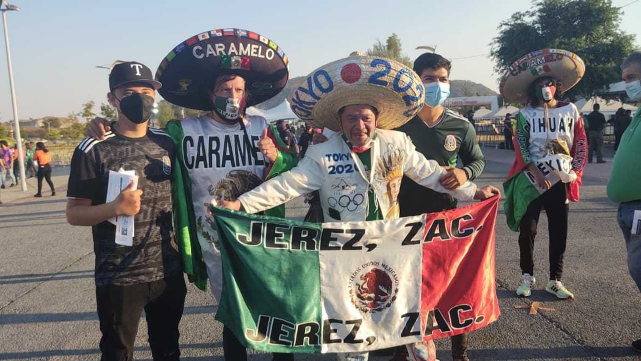 El famoso aficionado 'Caramelo' casi se queda fuera del México vs. Honduras