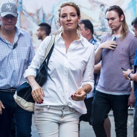 Uma Thurman fue cuestionada sobre sus creencias y si se consideraba budista.