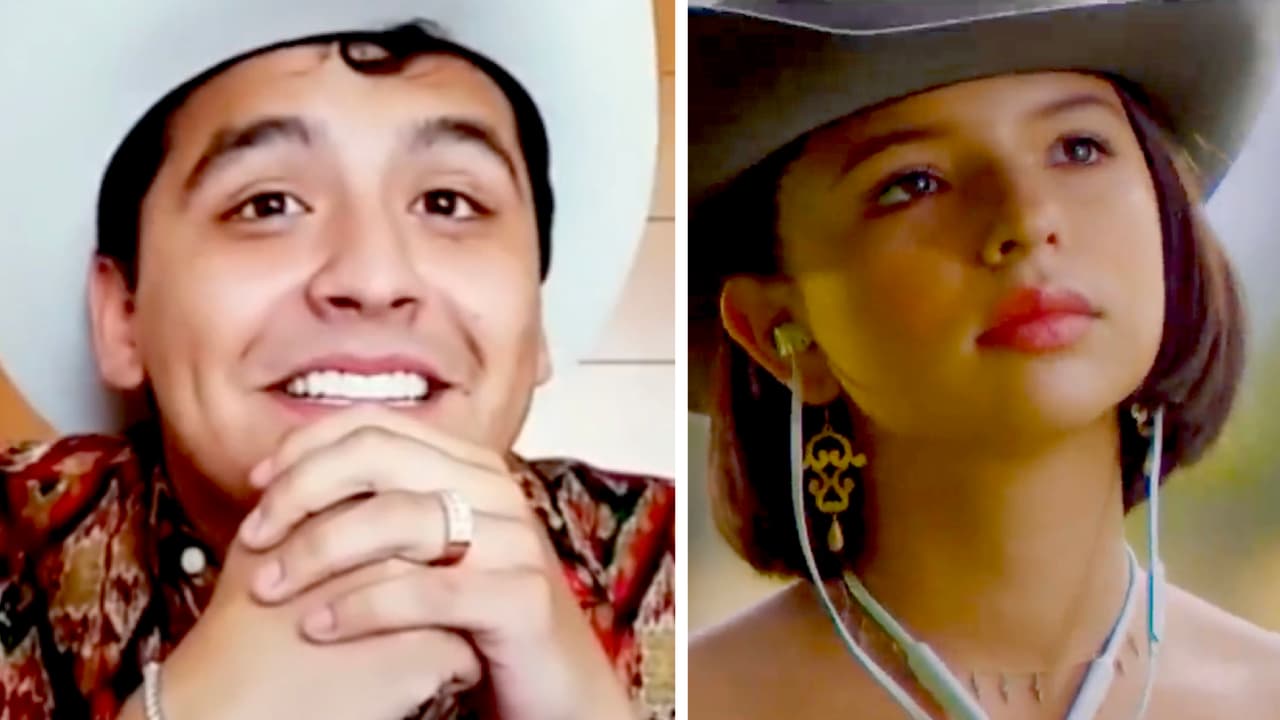 El día que Nodal le dio serenata a Ángela Aguilar: él tenía 19 años y ella 14